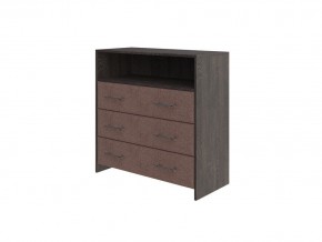 PROxSON Комод Varna (ЛДСП+ткань Дуб Кантербери/Tesla Брауни) 90x40 в Елабуге - elabuga.mebel24.online | фото