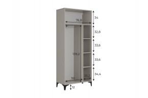 РИЧ Шкаф двухдверный в Елабуге - elabuga.mebel24.online | фото 3