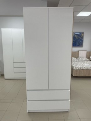 Шкаф 2-ств. с 2 ящиками "Бьянко" в Елабуге - elabuga.mebel24.online | фото 3