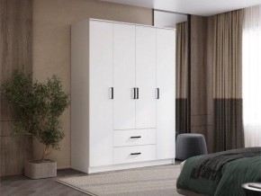 Шкаф 4-х створчатый Титан (белый) в Елабуге - elabuga.mebel24.online | фото 5