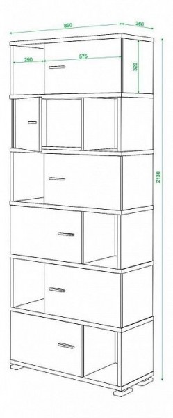 Шкаф комбинированный Домино СБ-30/6 в Елабуге - elabuga.mebel24.online | фото 2