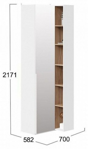 Шкаф комбинированный Порто СМ-393.21.025 в Елабуге - elabuga.mebel24.online | фото 2