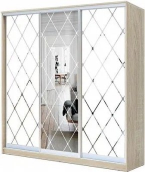 Шкаф-купе ХИТ 22-18-666 РОМБ БОЛЬШОЙ МАТОВЫЙ в Елабуге - elabuga.mebel24.online | фото