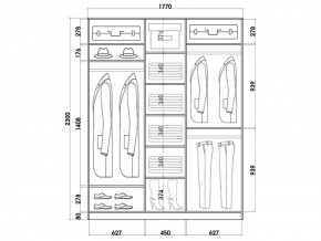 Шкаф-купе ХИТ 23-18-666 (620) в Елабуге - elabuga.mebel24.online | фото 2