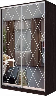 Шкаф-купе ХИТ 23-4-12/2-66 РОМБ БОЛЬШОЙ в Елабуге - elabuga.mebel24.online | фото