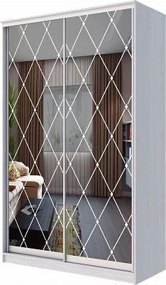 Шкаф-купе ХИТ 24-4-14-66 РОМБ БОЛЬШОЙ в Елабуге - elabuga.mebel24.online | фото