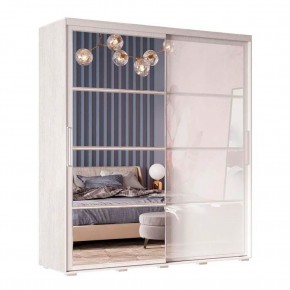 Шкаф-купе Крафт-6 1.6 м ШКК-06 (ясень белый) в Елабуге - elabuga.mebel24.online | фото 3