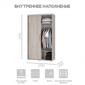 Шкаф-купе ШКК-11 (ясень белый) в Елабуге - elabuga.mebel24.online | фото 6