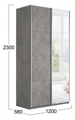 Шкаф-купе Траст СШК 2.120.60-11.13 в Елабуге - elabuga.mebel24.online | фото 3