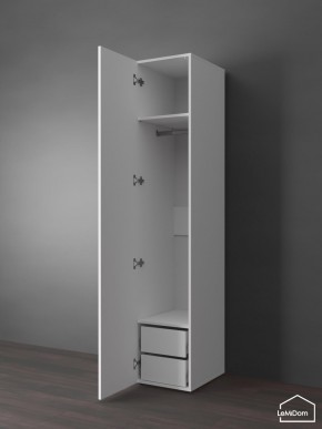 Шкаф Linnea MHR-1PO-3 2050х400х510 (Белый-М 11.1.1) в Елабуге - elabuga.mebel24.online | фото 4