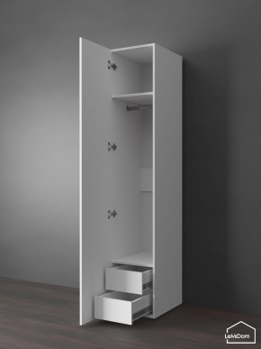 Шкаф Linnea MHR-1PO-3 2050х400х510 (Белый-М 11.1.1) в Елабуге - elabuga.mebel24.online | фото 5