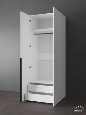 Шкаф Linnea MHR-2-3 2050х800х510 (Белый-М 11.1.1) в Елабуге - elabuga.mebel24.online | фото 5