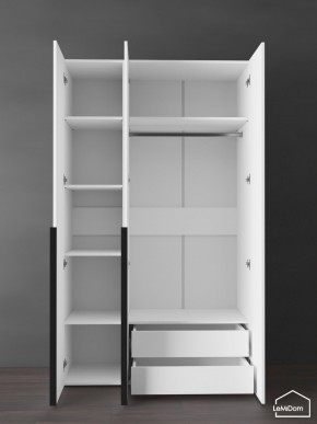 Шкаф Linnea MHR-3-2 2050х1200х510 (Белый-М 11.1.1) в Елабуге - elabuga.mebel24.online | фото 6