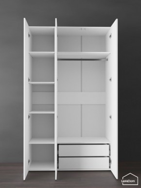 Шкаф Linnea MHR-3PO-2 2050х1200х510 (Белый-М 11.1.1) в Елабуге - elabuga.mebel24.online | фото 6