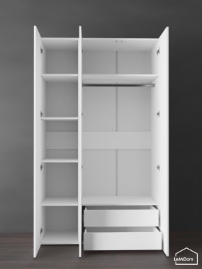Шкаф Linnea MHR-3PO-2 2050х1200х510 (Белый-М 11.1.2) в Елабуге - elabuga.mebel24.online | фото 5