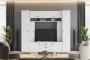 Шкаф настенный "Сандра" 1500 (Белый лофт) в Елабуге - elabuga.mebel24.online | фото 2