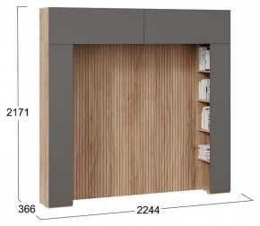 Шкаф навесной Порто СМ-393.21.022-23 в Елабуге - elabuga.mebel24.online | фото 5