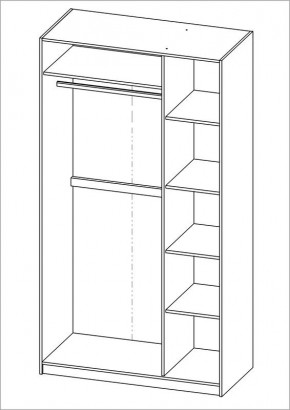 Шкаф ПЕГАС трехдверный, цвет Дуб Сонома в Елабуге - elabuga.mebel24.online | фото