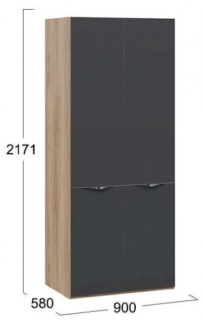 Шкаф платяной Глосс СМ-319.07.211 в Елабуге - elabuga.mebel24.online | фото 4