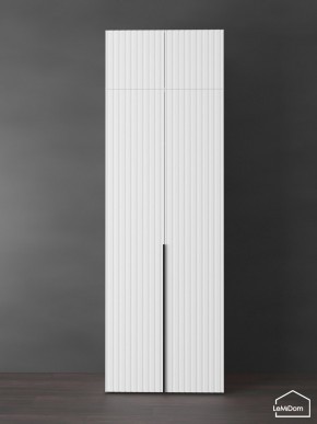 Шкаф с антресолью Linnea MHR-2A-1 2450х800х510 (Белый-М 11.1.2) в Елабуге - elabuga.mebel24.online | фото 4