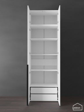 Шкаф с антресолью Linnea MHR-2A-4 2450х800х510 (Белый-М 11.1.2) в Елабуге - elabuga.mebel24.online | фото 6