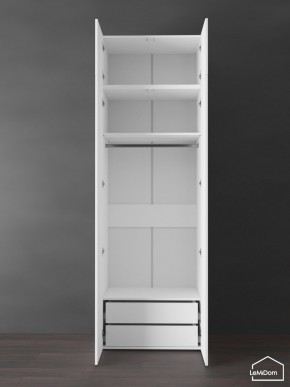 Шкаф с антресолью Linnea MHR-2POA-3 2450х800х510 (Белый-М 11.1.1) в Елабуге - elabuga.mebel24.online | фото 5