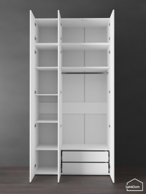 Шкаф с антресолью Linnea MHR-3POA-2 2450х1200х510 (Белый-М 11.1.2) в Елабуге - elabuga.mebel24.online | фото 6