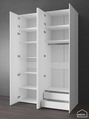 Шкаф с антресолью Linnea MHR-4POA-2 2450х1600х510 (Белый-М 11.1.2) в Елабуге - elabuga.mebel24.online | фото 6