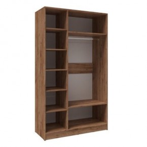 Шкаф Вегас 1200 Дуб крафт табачный/Дуб крафт белый в Елабуге - elabuga.mebel24.online | фото 2