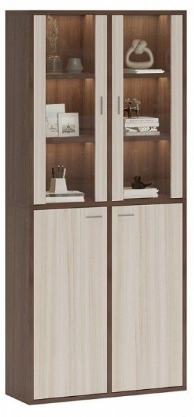 Шкаф-витрина Домино СУ(ш2в2)+2ФС+2ФГ в Елабуге - elabuga.mebel24.online | фото 2