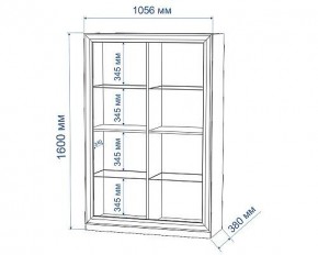 Шкаф-витрина Нобиле ШВтН ФСД-ФСД в Елабуге - elabuga.mebel24.online | фото 2