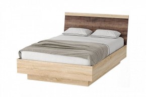 СОНАТА КРС-1400 Кровать с ПМ (дуб сонома/дуб сакраменто) в Елабуге - elabuga.mebel24.online | фото