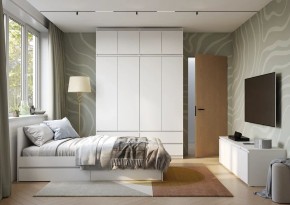 Спальня Симпл (белая) модульная в Елабуге - elabuga.mebel24.online | фото 49