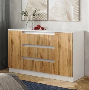 Спальный гарнитур Парус (Белый/Вотан) 1400 (Вариант-1) в Елабуге - elabuga.mebel24.online | фото 14