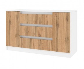 Спальный гарнитур Парус (Белый/Вотан) 1400 (Вариант-1) в Елабуге - elabuga.mebel24.online | фото 4