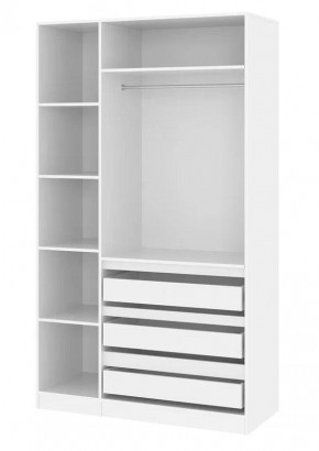 Спальный гарнитур Парус (Белый/Вотан) 1400 (Вариант-2) в Елабуге - elabuga.mebel24.online | фото 11