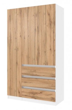 Спальный гарнитур Парус (Белый/Вотан) 1400 (Вариант-2) в Елабуге - elabuga.mebel24.online | фото 6