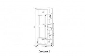 СТЕФАНИ-2 Шкаф в Елабуге - elabuga.mebel24.online | фото 2