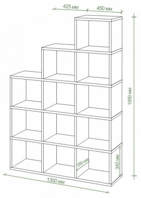 Стеллаж Бартоло СЛД 5 в Елабуге - elabuga.mebel24.online | фото 2