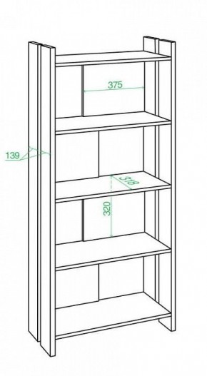 Стеллаж Домино Лайт СТЛ-ОВ в Елабуге - elabuga.mebel24.online | фото 2