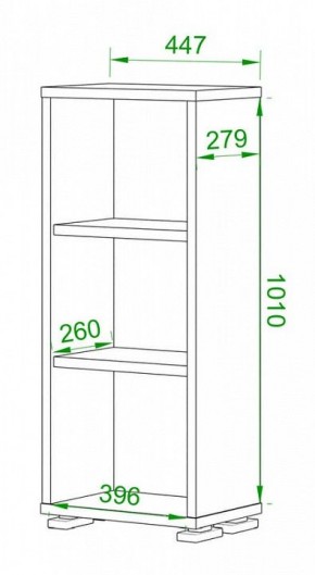 Стеллаж Домино ПУ-10-1 в Елабуге - elabuga.mebel24.online | фото 2