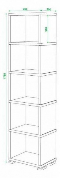 Стеллаж Домино СБ-15/5 в Елабуге - elabuga.mebel24.online | фото 3