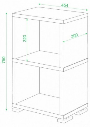 Стеллаж-колонка Домино СБ-15/2 в Елабуге - elabuga.mebel24.online | фото 2