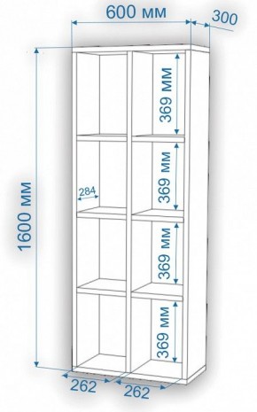 Стеллаж Нобиле СтлН в Елабуге - elabuga.mebel24.online | фото 3