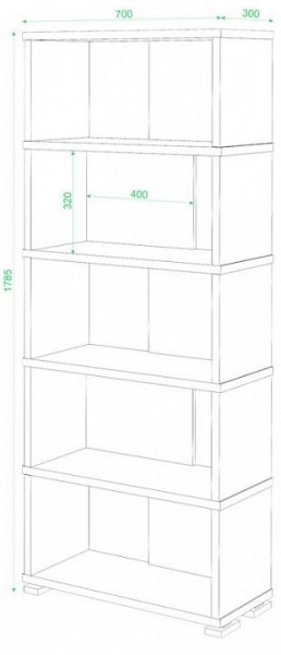 Стеллаж СБ-10/5 в Елабуге - elabuga.mebel24.online | фото 2