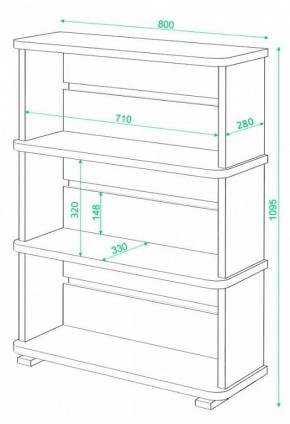 Стеллаж СБ-25/3 в Елабуге - elabuga.mebel24.online | фото 2