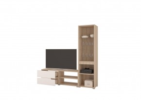 Стенка АНТАЛИЯ 1 (Сонома/Графит софт) в Елабуге - elabuga.mebel24.online | фото 2