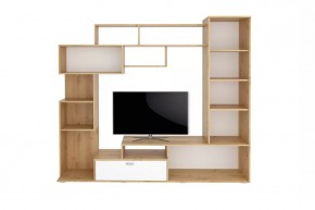 Стенка Диско (СТЛ.150.01) Дуб дикий/Белый в Елабуге - elabuga.mebel24.online | фото 2