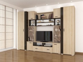 Стенка Оскар-18-1 дуб сонома-венге в Елабуге - elabuga.mebel24.online | фото