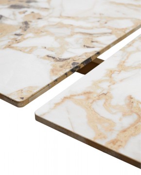 Стол ACERRA NEW 160 GLOSS GRAND JADE SOLID CERAMIC/ каркас цвета шампань, ®DISAUR в Елабуге - elabuga.mebel24.online | фото 8